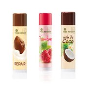 Trio de bálsamos labiales