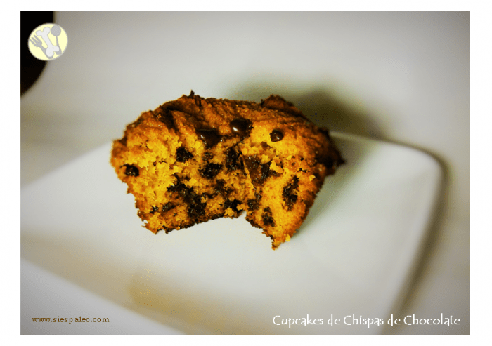 Cupcakes de Chispas de&nbsp;Chocolate